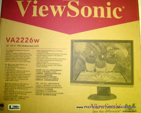 Viewsonic 22 In LCD Monitor Box