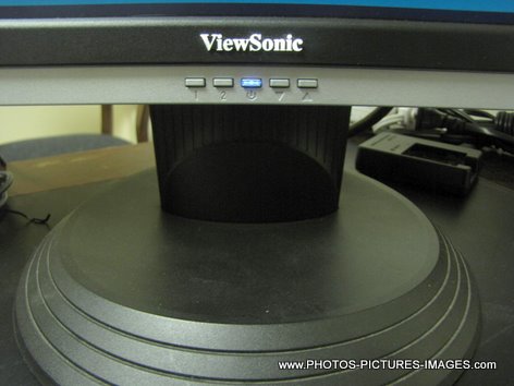 Viewsonic 22 In LCD Monitor Button Controls
