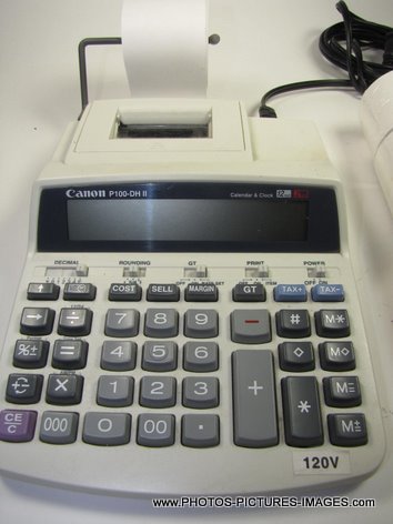 Canon P100-DH II Desktop Printing Calculator