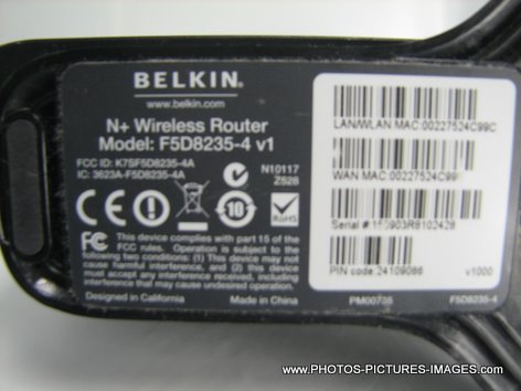 Belkin  F5D8235-4  Wireless Router