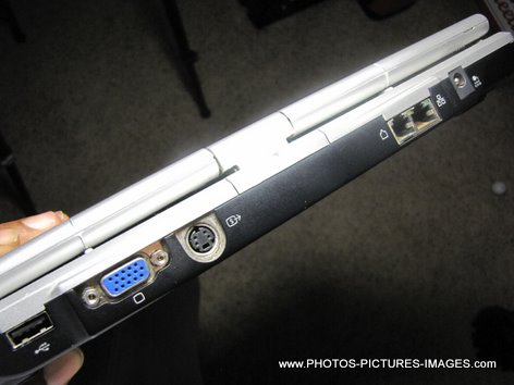 Toshiba Satellite Tablet Pc Laptop Side View